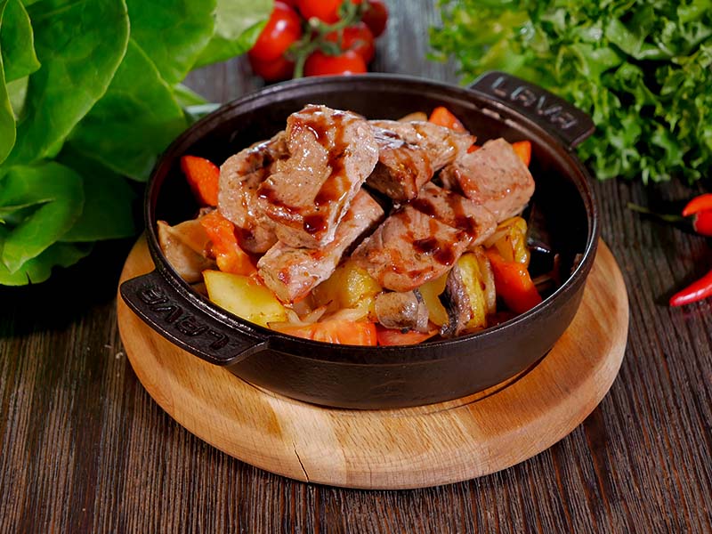 Оджахури из свинины 